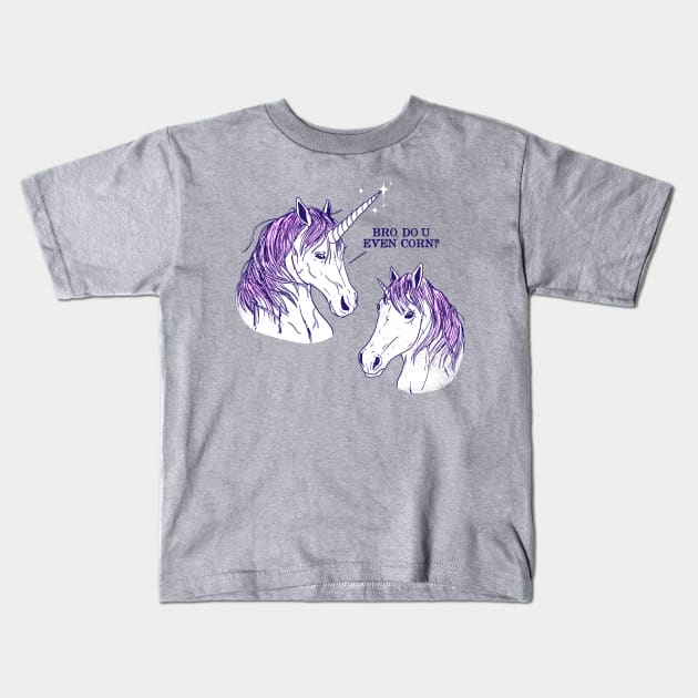 Brocorn Kids T-Shirt by Hillary White Rabbit